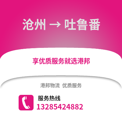滄州到吐魯番物流專線_滄州到吐魯番貨運專線公司