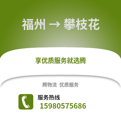 福州到攀枝花物流專線_福州到攀枝花貨運專線公司