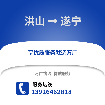 武漢洪山到遂寧物流專線_武漢洪山到遂寧貨運專線公司