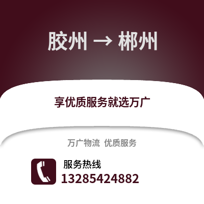 青島膠州到郴州物流專線_青島膠州到郴州貨運專線公司