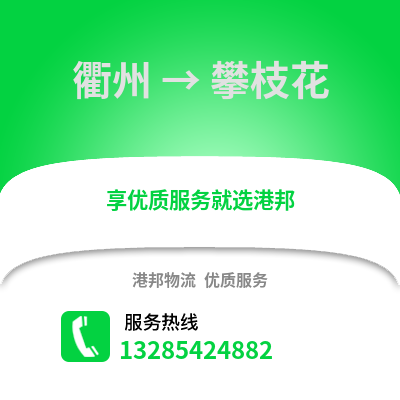 衢州到攀枝花物流公司,衢州到攀枝花貨運,衢州至攀枝花物流專線2