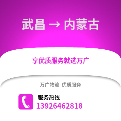 武漢武昌到內蒙古物流專線_武漢武昌到內蒙古貨運專線公司