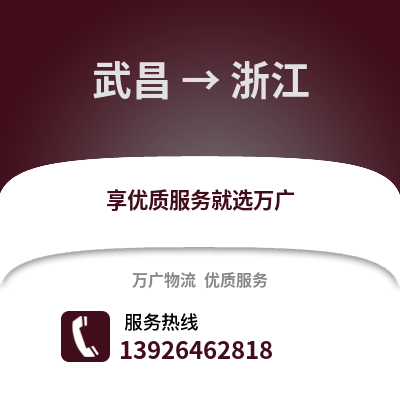 武漢武昌到浙江物流專線_武漢武昌到浙江貨運(yùn)專線公司