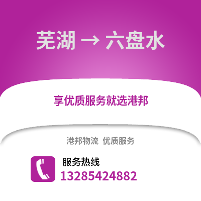 蕪湖到六盤水物流專線_蕪湖到六盤水貨運專線公司